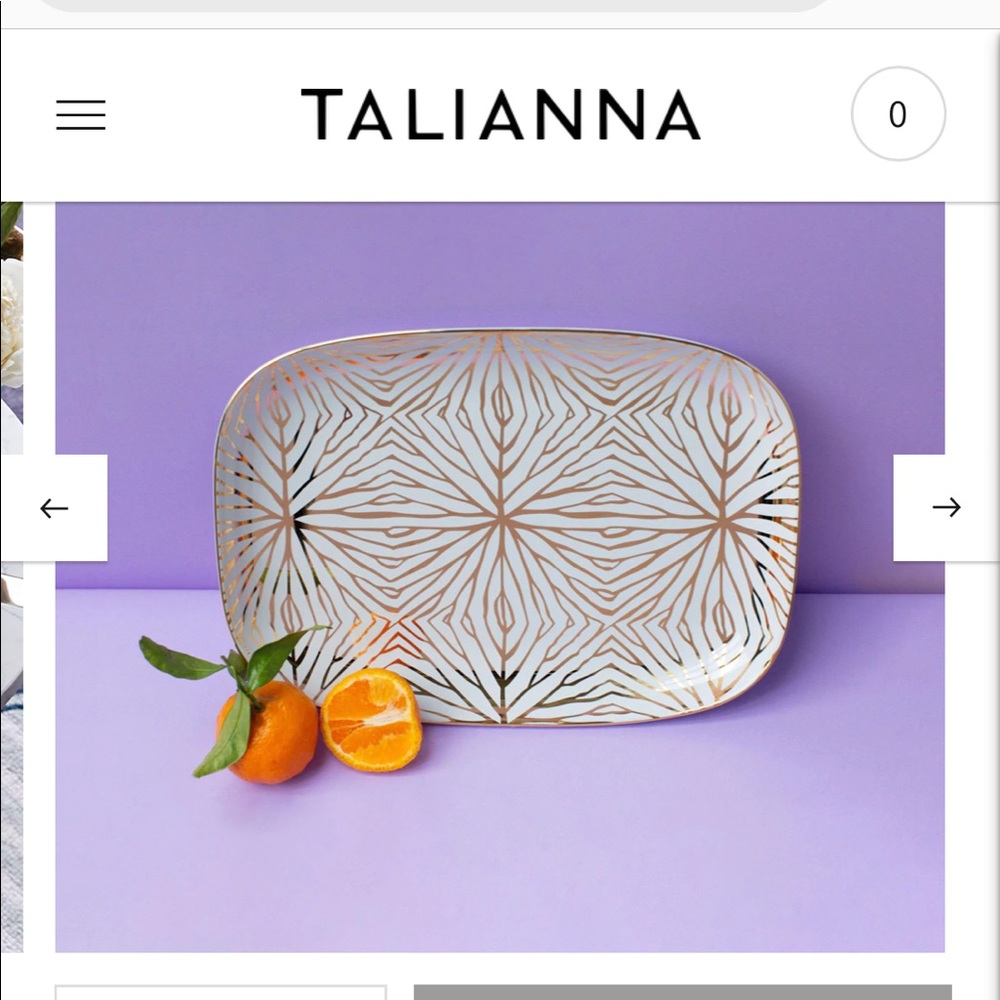 Talianna Lilipad catch all tray